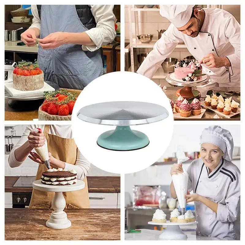 Поворотный стол для торта поворотный инструменты выпечки вращающаяся подставка