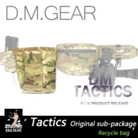 dmgear original design tactical sub pack molle side package recycling bag grocery bag tactical outdoor hunting for men and women