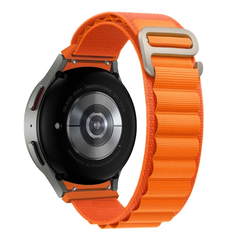 Ремешок Alpine loop для Samsung Galaxy watch 5 4 40 мм 44 мм нейлоновый браслет correa 20 мм Galaxy watch 4 classic 5 Pro 45 мм 46 мм
