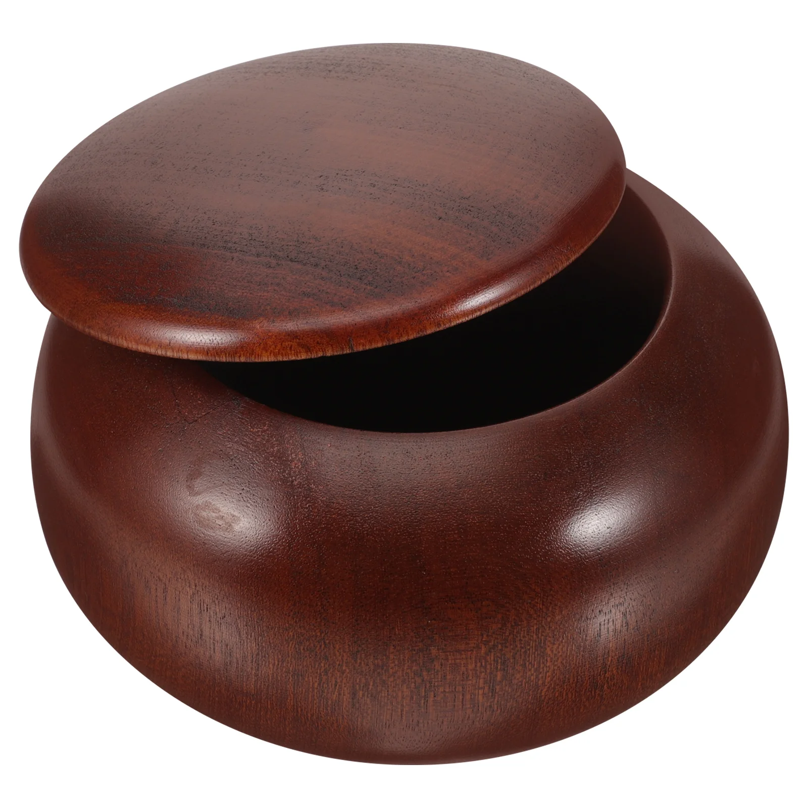 Go Chess Pieces Bowl Простая миска для хранения шахматных фигур Деревянные шахматные