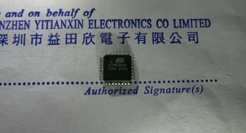 

10PCS/LOT ATMEGA48-20AU ATMEGA48
