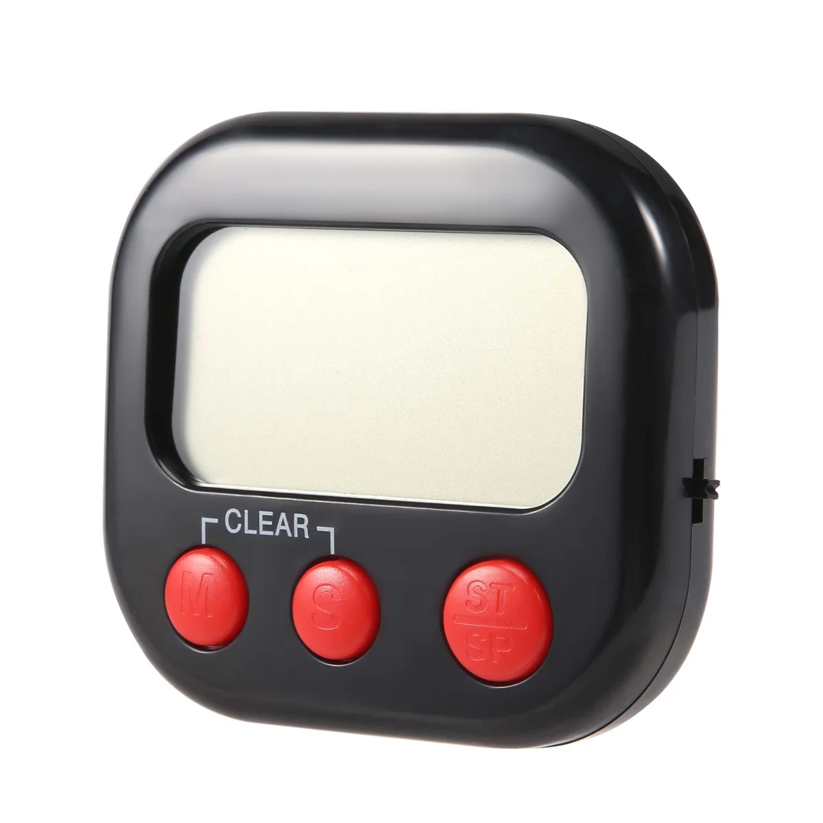 Кухонный таймер цифровой визуальный магнитные часы секундомер обратного