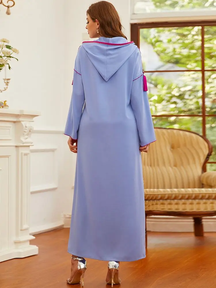 Ramadan Eid Mubarak Abaya Dubai Arab Turkey Islam Muslim Caftan Marocain Robe Femme Musulmane Kaftan For Women Long Hijab Dress