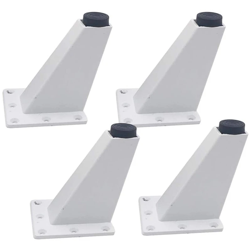 4 шт. 8 см регулируемая металлическая мебельная ножка толстый алюминиевый сплав