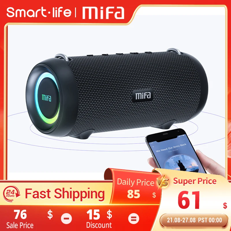 mifa A90 Bluetooth Speaker 60W Output Power Bluetooth Speake