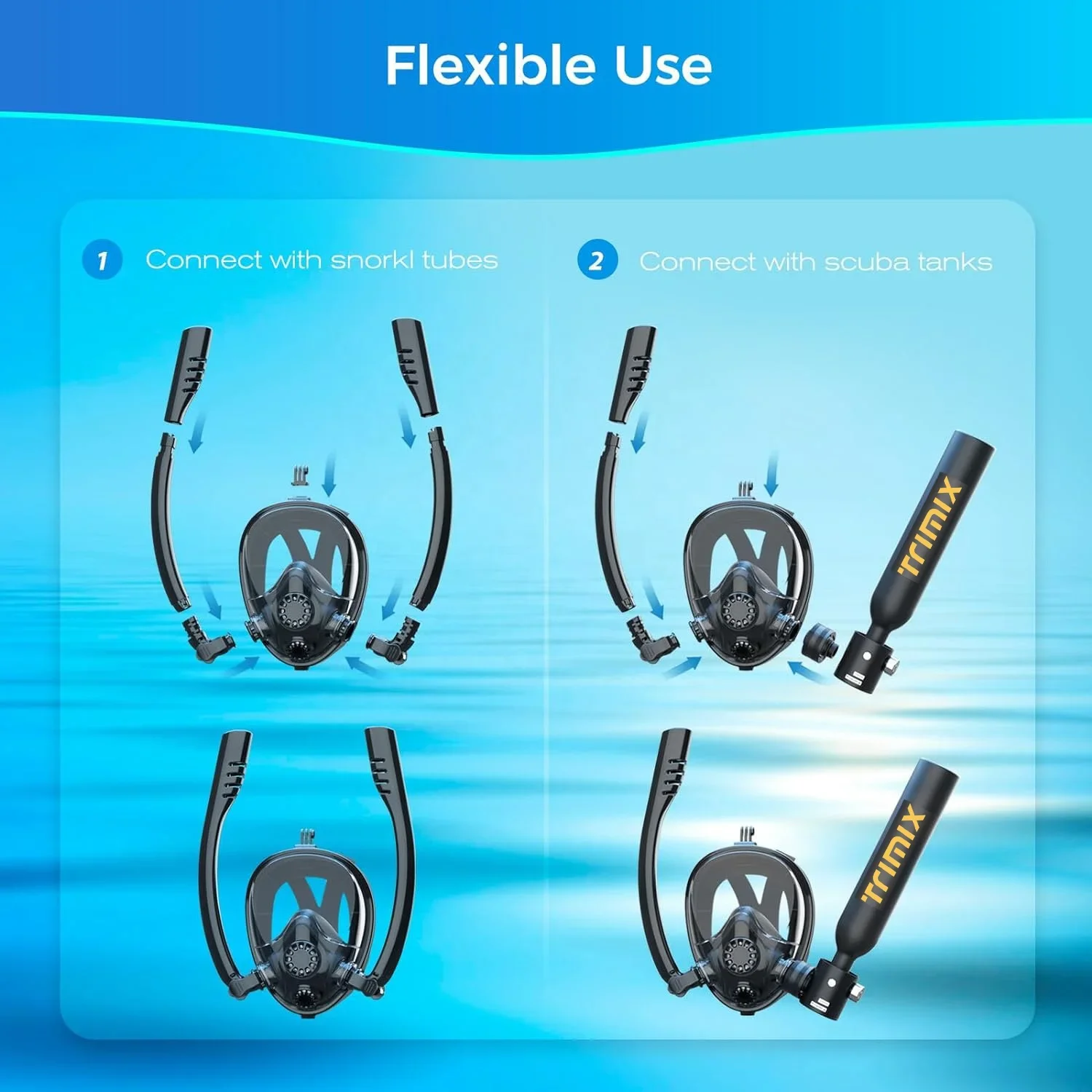 Тримикс с емкостью для легких