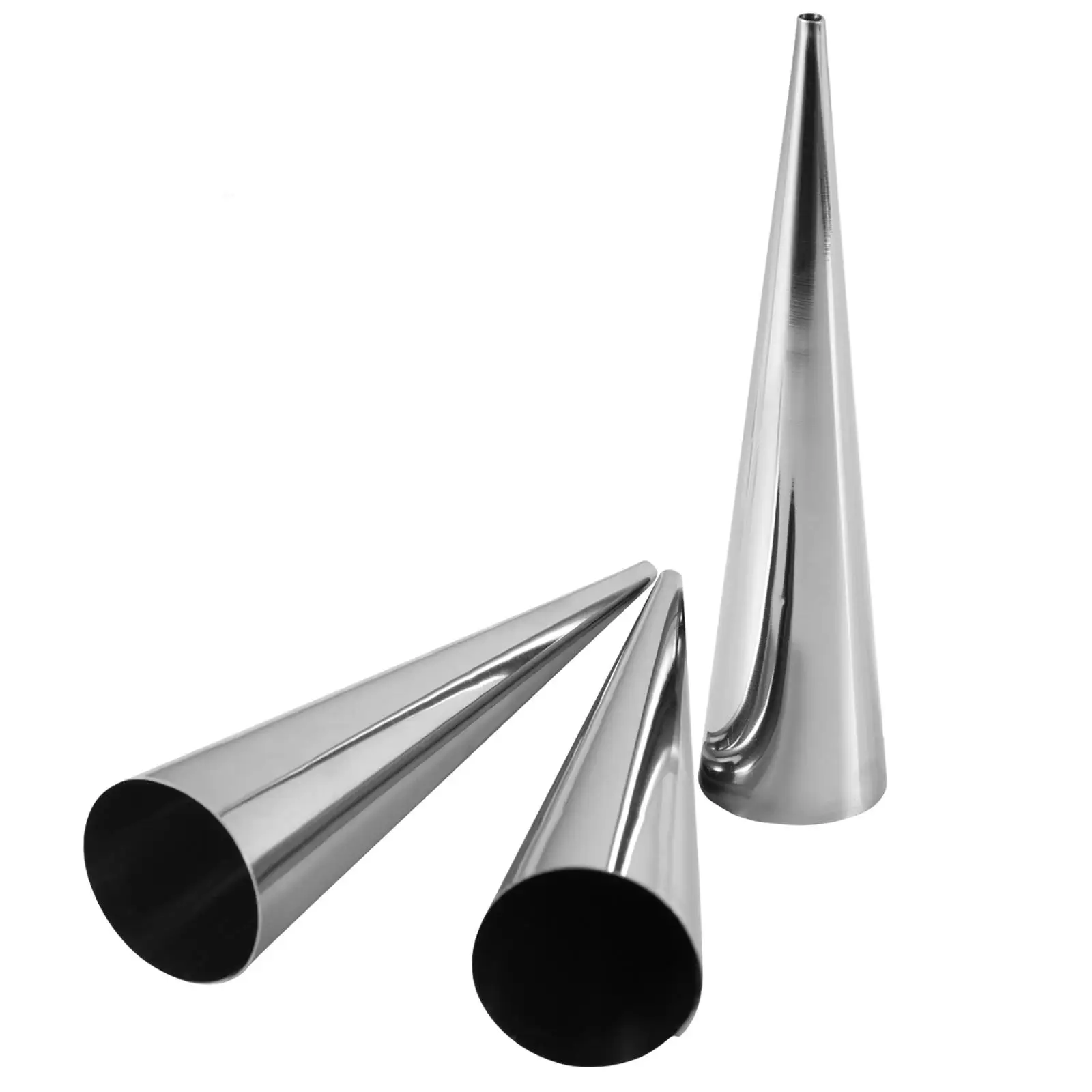 

5/12pcs Conical Tube Cone Roll Moulds Spiral Croissants Molds Cream Horn Mould Pastry Mold Cookie Dessert Kitchen Baking Tool