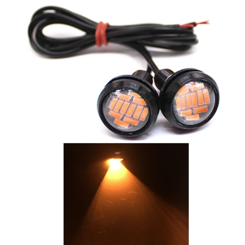 

Eagle Eye LED 23mm 4014 12SMD Car Daytime Running Backup Turn Signal Lights