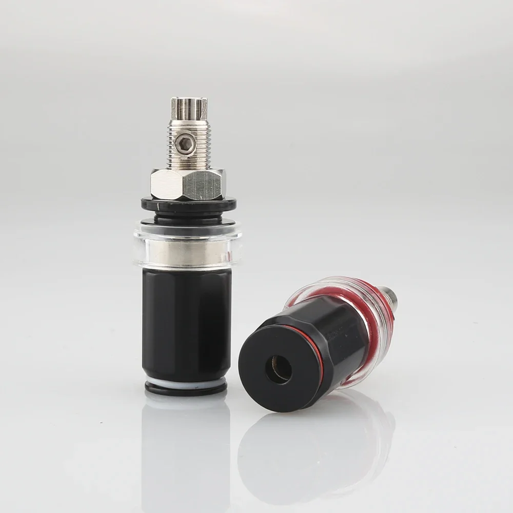 4 шт. один лот позолоченный родиевый HIFI усилитель клеммная колодка для динамика