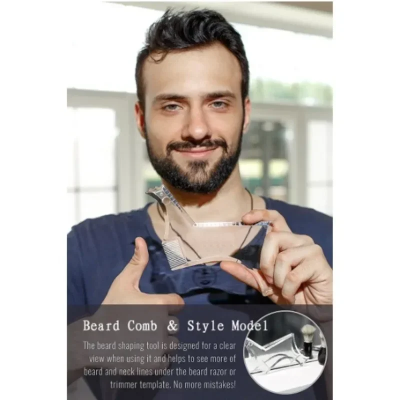 Инструмент для укладки бороды с расческой идеального выравнивания усов