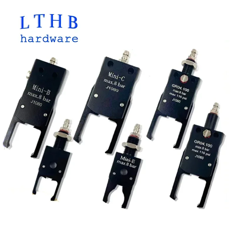 Пневматический манипулятор мини-захват изогнутый U-образный отверстие