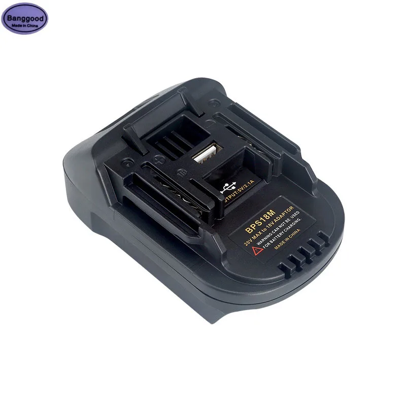 

BPS18M Battery Adapter Connector For Black & Decker/For Porter Cable For Stanley Battery Converted To Replace For Makita BL1830