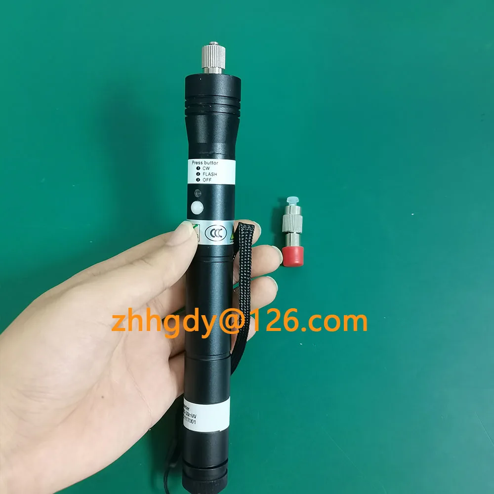 Visual Fault Locator 50mw Fiber Optic Cable Fault Detector  Laser Light Source Pen 30mW 40mW