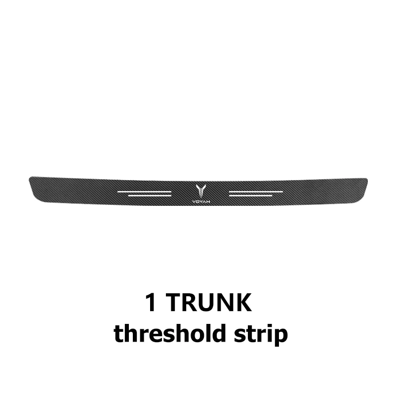 

Углеродное волокно, защитные наклейки на порог автомобиля, автоаксессуары для Voyah Free Dreamer Passion 2022 2023 2024+