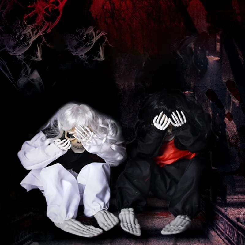 

Плач-призрак украшение на Хэллоуин Бар KTV реквизит для секретной комнаты духовой женский призрак будет встряхивать призрак девушки