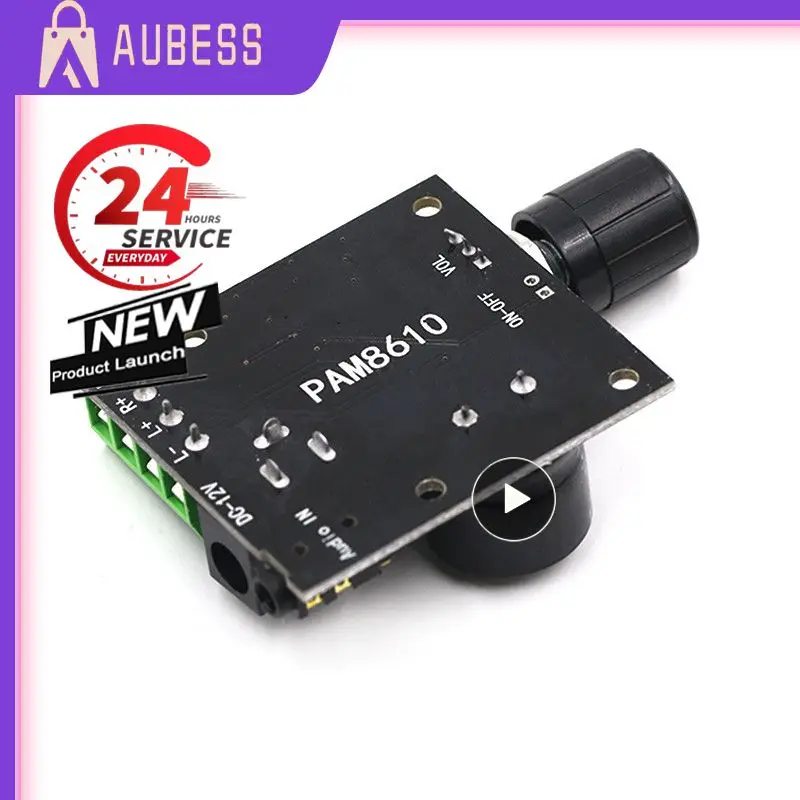

1~10PCS 20mA Power Amplifier Board 2x15W Dual Channel DIY Audio Amp Module Speaker Amplification Replacement Amplifying