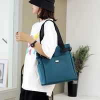free ship new women handbags summer beach top handle bag designers female shoulder bag nylon totes travel bags shopping bag