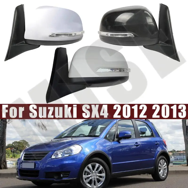 

Автомобильное боковое зеркало заднего вида в сборе для Suzuki SX4 2012 2013 автомобильные аксессуары Внешнее Электрическое зеркало заднего вида