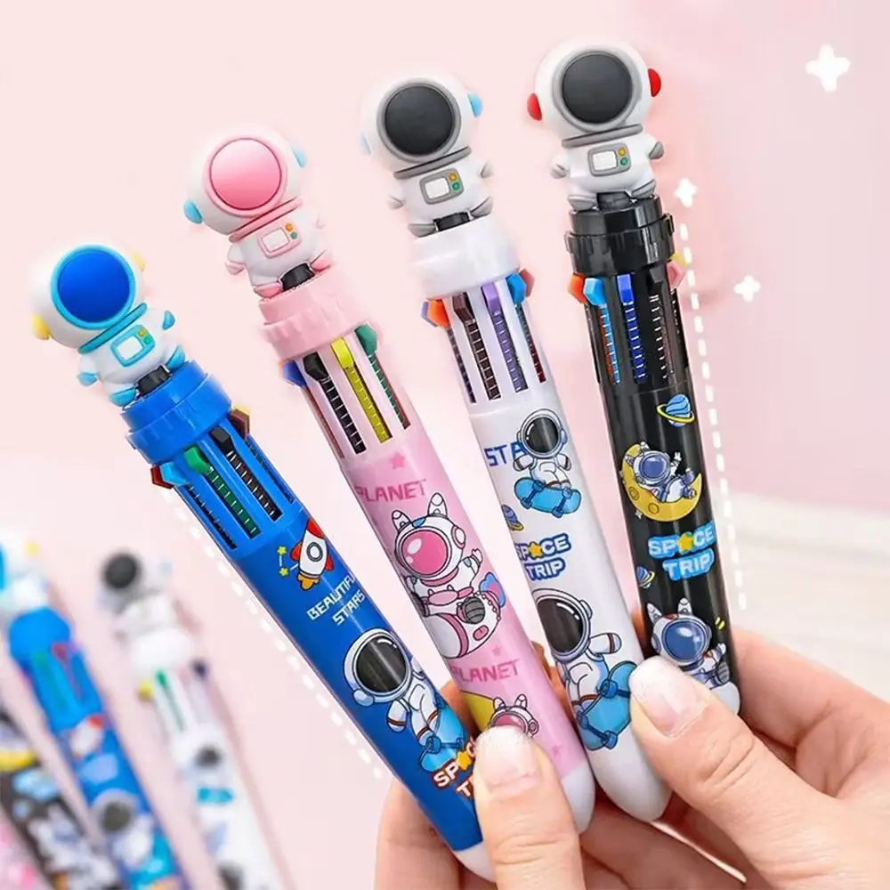 

10 Colors Kawaii Cartoon Ballpoint Pen School Office Supply Gift Stationery