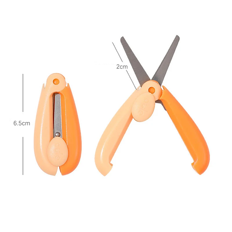 1 шт. мини-ножницы для студентов портативные лезвия из нержавеющей стали резки