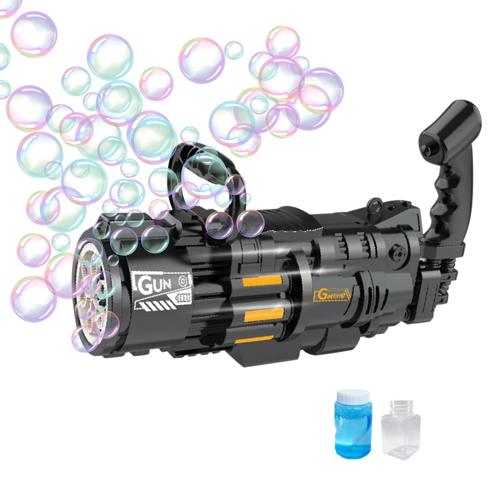 

Bubble Maker Innovative Electric Bubble Maker With 6 Holes Cool Automatic Bubble Machine Outdoor Toys For Birthday Parties