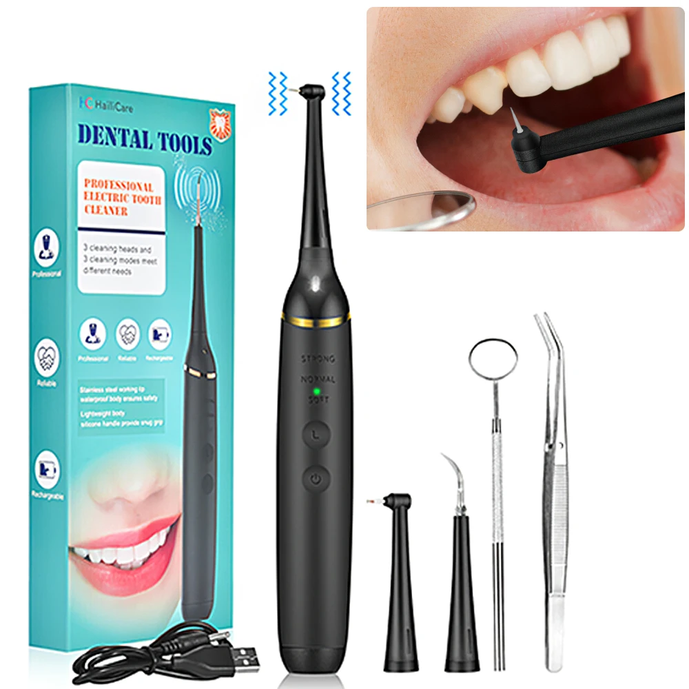 

Electric Dental Calculus Remover Household Tartar Remover USB Rechargeable Tooth Cleaner Portable Whitening Teeth Oral Care Tool