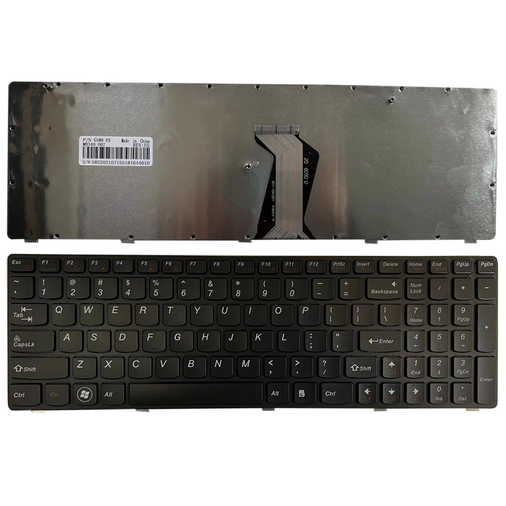 New US Keyboard For Lenovo G580 Z580 Z580A G585 Z585 Laptop English Keyboard 25206659 MP-10A33US-686CW T4G8-US enlarge