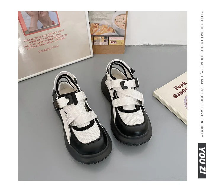 

Summer Ladies Wedge Sandals Mesh High Platform White Shoes Breathable Ladies Casual Summer