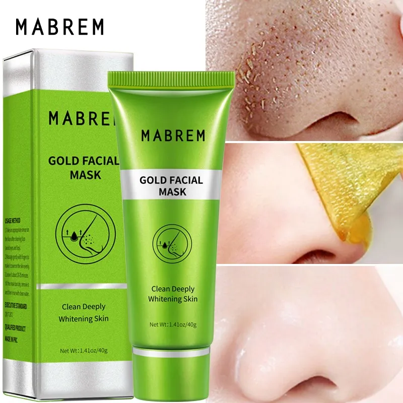 Золотая маска для лица уход за кожей против морщин антивозрастной контроль