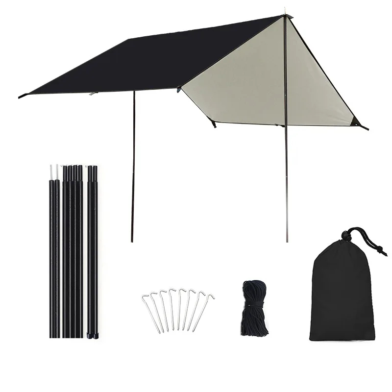 NEW Sunshade Outdoor Camping  Sun Shelter Waterproof Tarp Tent Shade Ultralight Garden Canopy