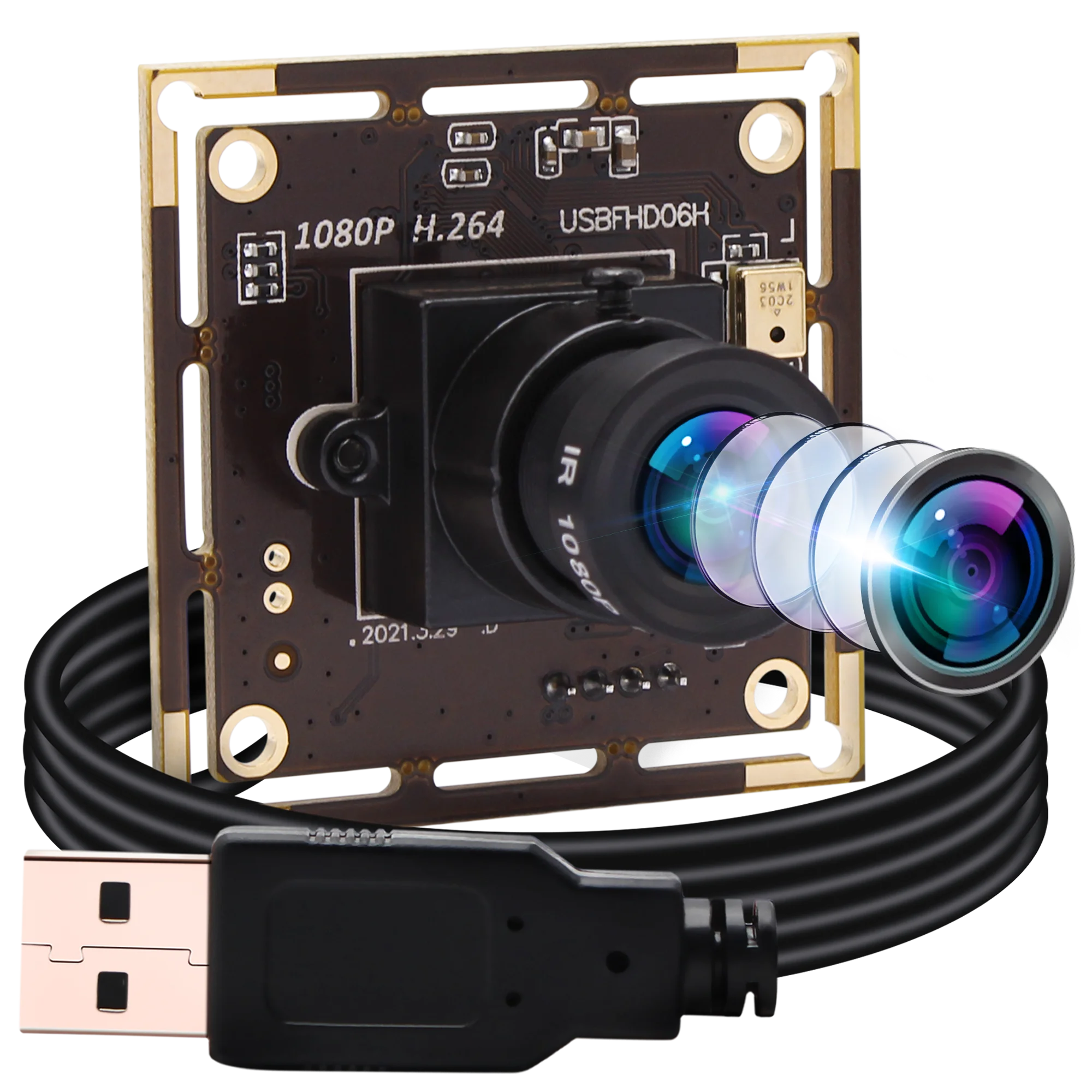 IMX322/323 H.264 30fps1920*1080 мини UVC USB веб-камера видеокамера плата для компьютера