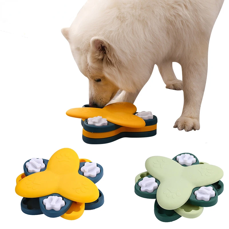 

Interactive Treat Leaking Toy Pet Slow Feeder Increase Iq Training Puppy Puzzle Toys Multifunctional Food Dispenser Dog Toys