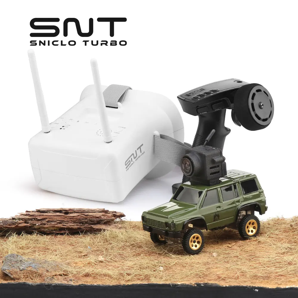 SNT Y60 3005 1:64 Patro Off-Road Micro FPV Car with Goggles 4WD RC Car Simulation Drift Climbing Truck Remote Control Car