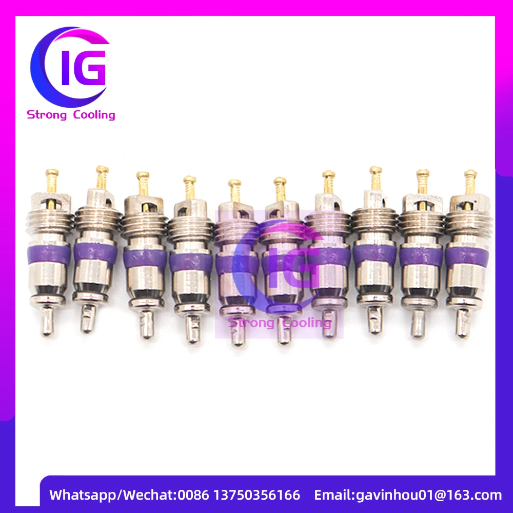 

Сердечник клапана R134a для 10-50 шт., сердечники для автомобильного кондиционера, комплект для ремонта иголок, термостойкие автомобильные аксессуары