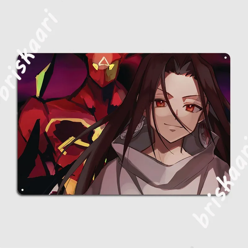 

Asakura Hao металлический знак настенная роспись забавные таблички клубный бар оловянный знак плакат