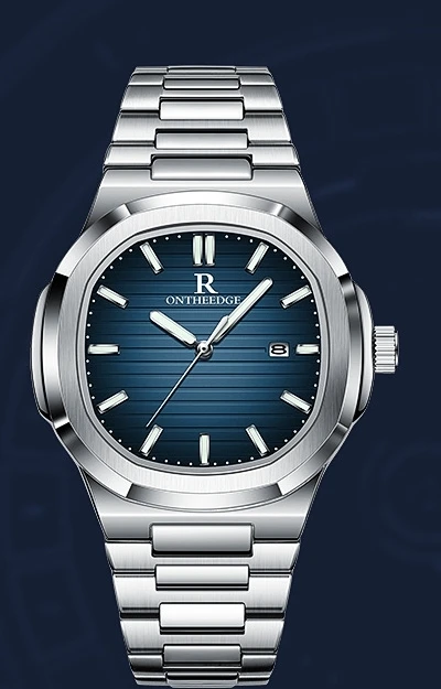 Часы Nautilus мужские механические водонепроницаемые кварцевые часы новая мода 2024