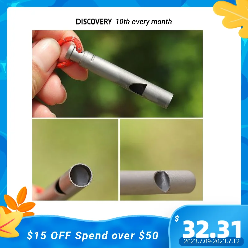 

Dog Whistle with Practical Whistle Strap Made of Robust Cord Far Audible Extremely Light and Handy Training Whistle to Stop Bark