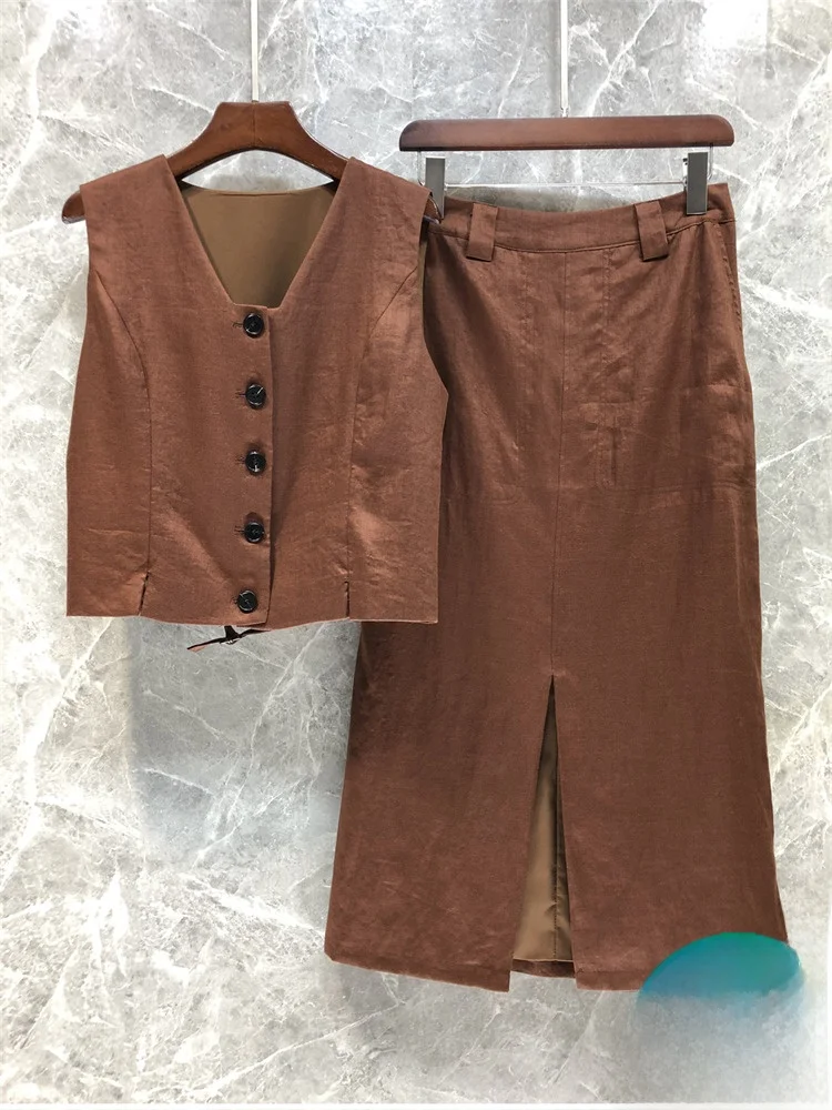 2 прозрачных скидки 20% короткий костюм жилет юбка женский европейский товар