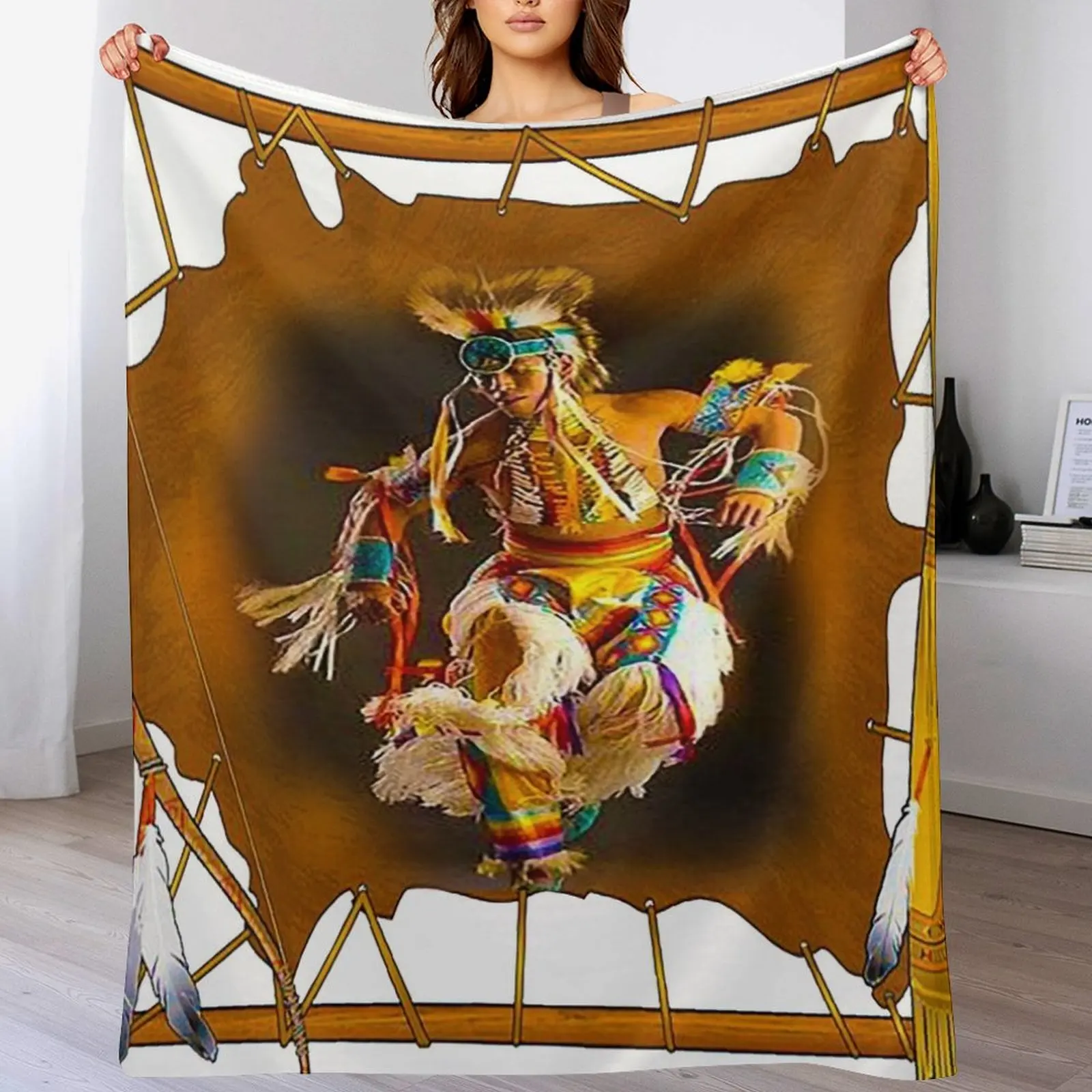 6417 нативное американское пледовое одеяло fwc летнее покрывало одеяла для кровати