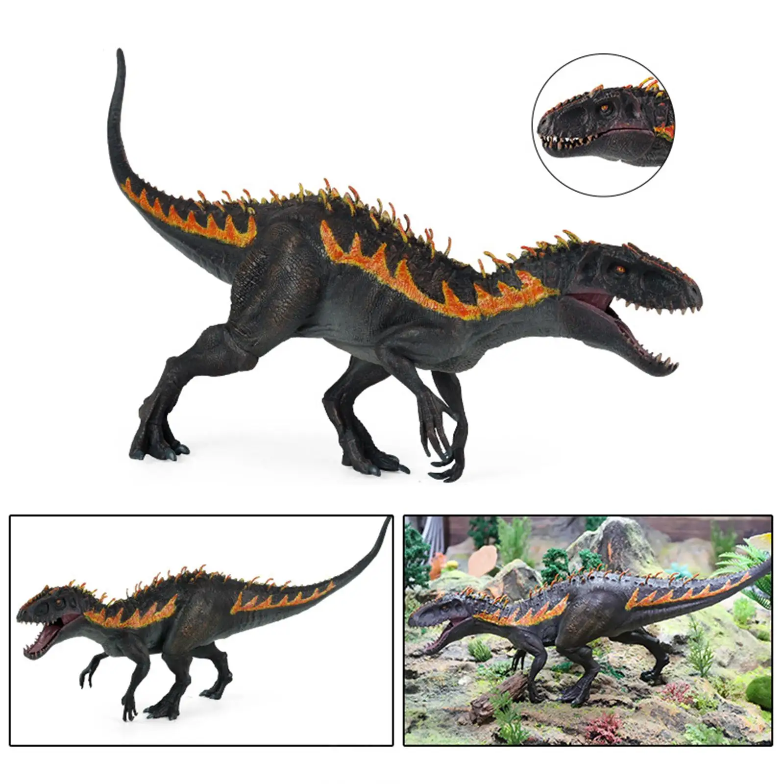 

Educational Dinosaur Toy Openable Mouth Prehistoric Creature Figures Dinosaur Model Action Figures