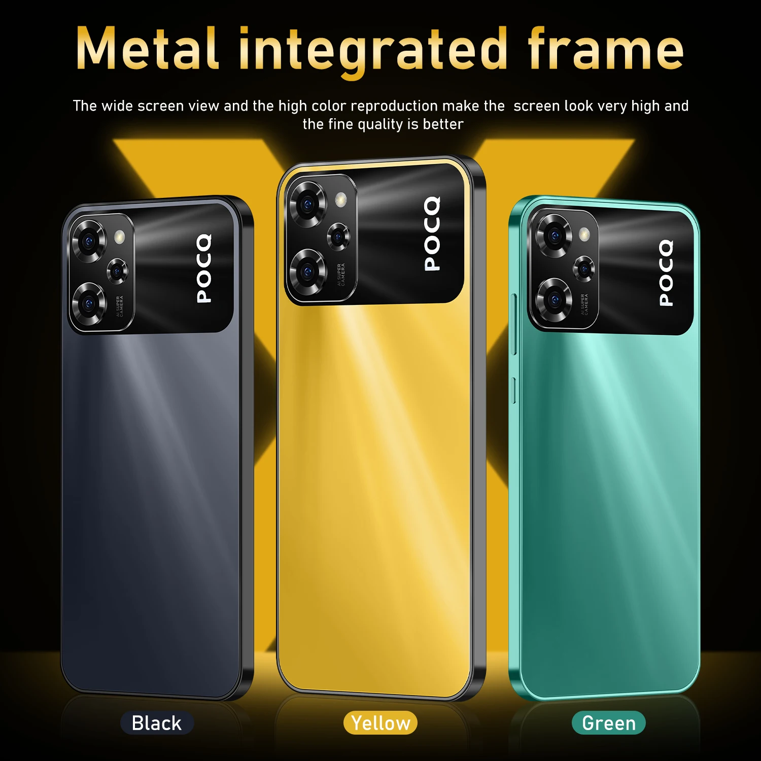 

2023 New Smartphone X5 Pro ,16GB+1TB.7.3inch,celulares smartphone phone celular.