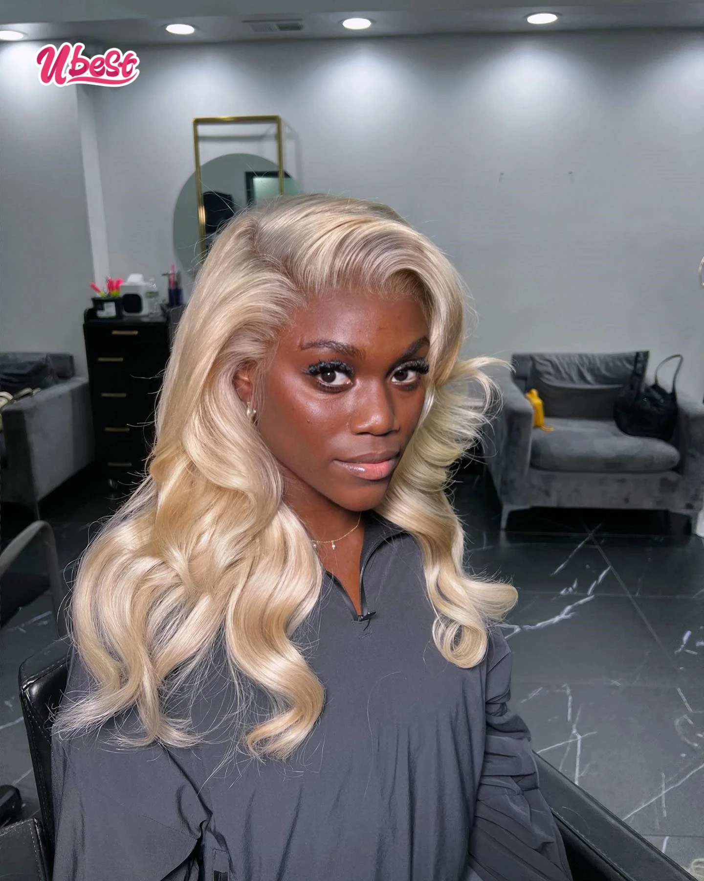 Парик из 613 натуральных человеческих волос 13x4 100% цветов