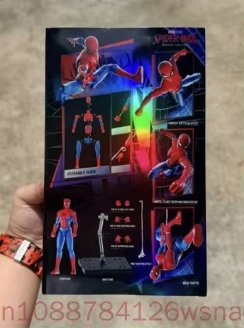Серия Blokees Marvel «Новый день»: Фигурки Человека-паука (4 шт.) и Невидимой Женщины, подвижные сборные модели, игрушки в наличии (art.: 3920dbc729fe7) - 3920dbc729fe7