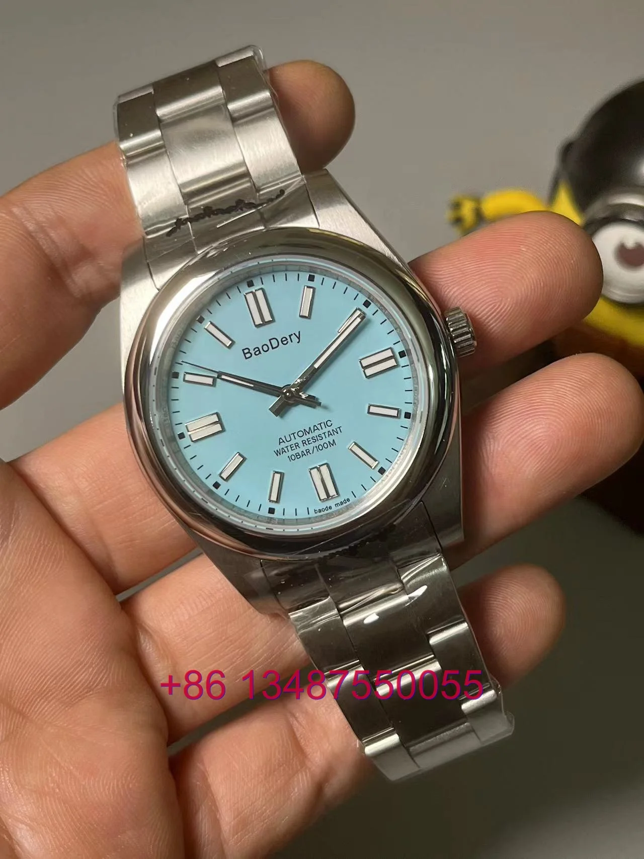 

Часы BaoDery Мужские автоматические, 41 мм, из нержавеющей стали