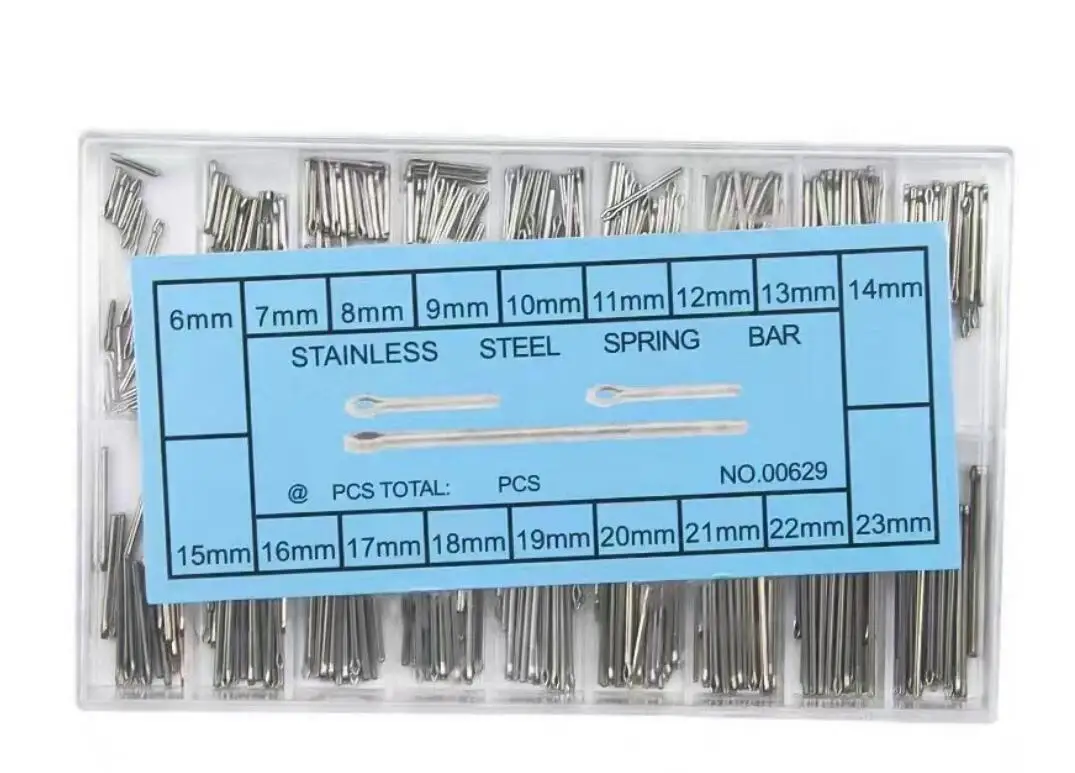 Штифты из нержавеющей стали для браслета часов толщина 0 8 мм Длина 6-23 Y1130