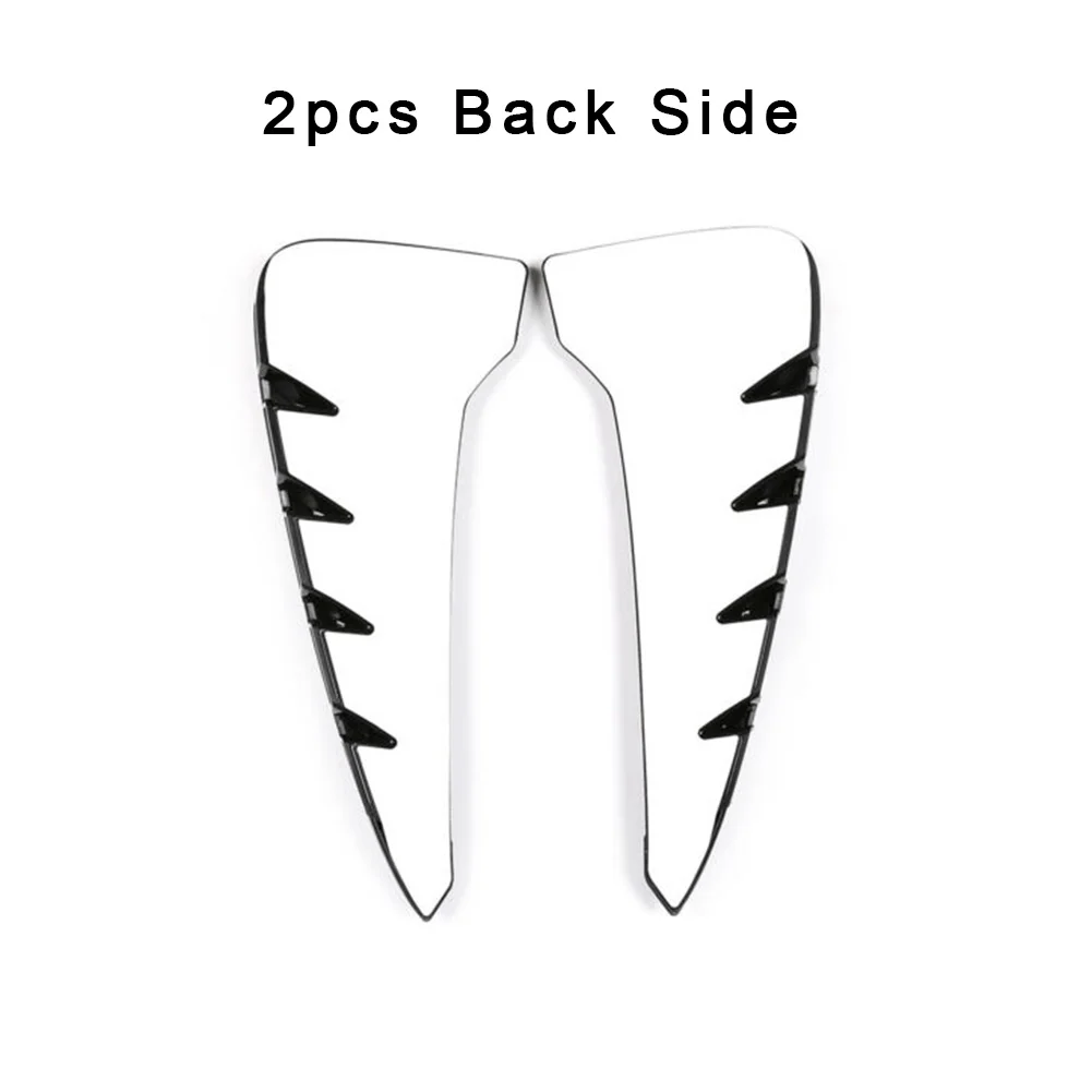 

2pcs Glossy Black Side Fender Air Wing Vent Trim Car Styling Trim For BMW X5 F15 2014 2015 2016 2017 2018 Side Wing Fender