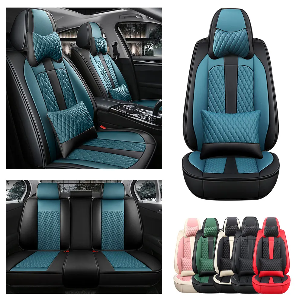 

Car Seat Covers For Ford C-Max Energi C-Max Hybrid EcoSport Escape Hybrid Flesta Leather Auto Cushion Full Set