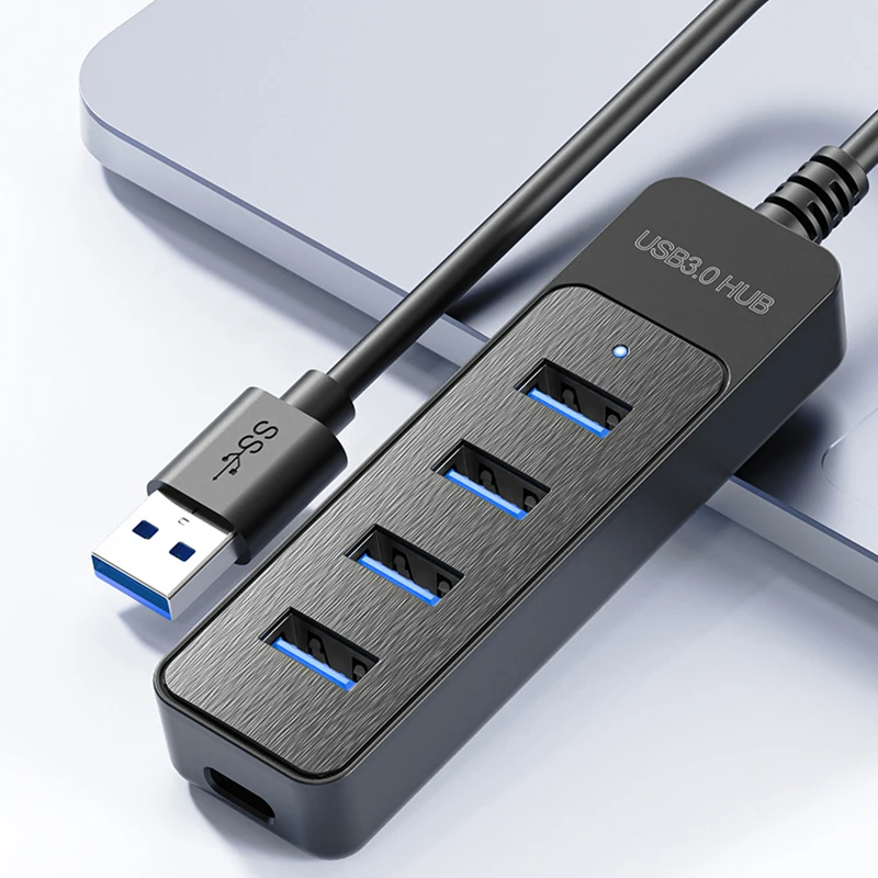 Адаптер питания USB 3.0 4-портовый мульти-разветвитель USB-концентратор 2.0 Тип