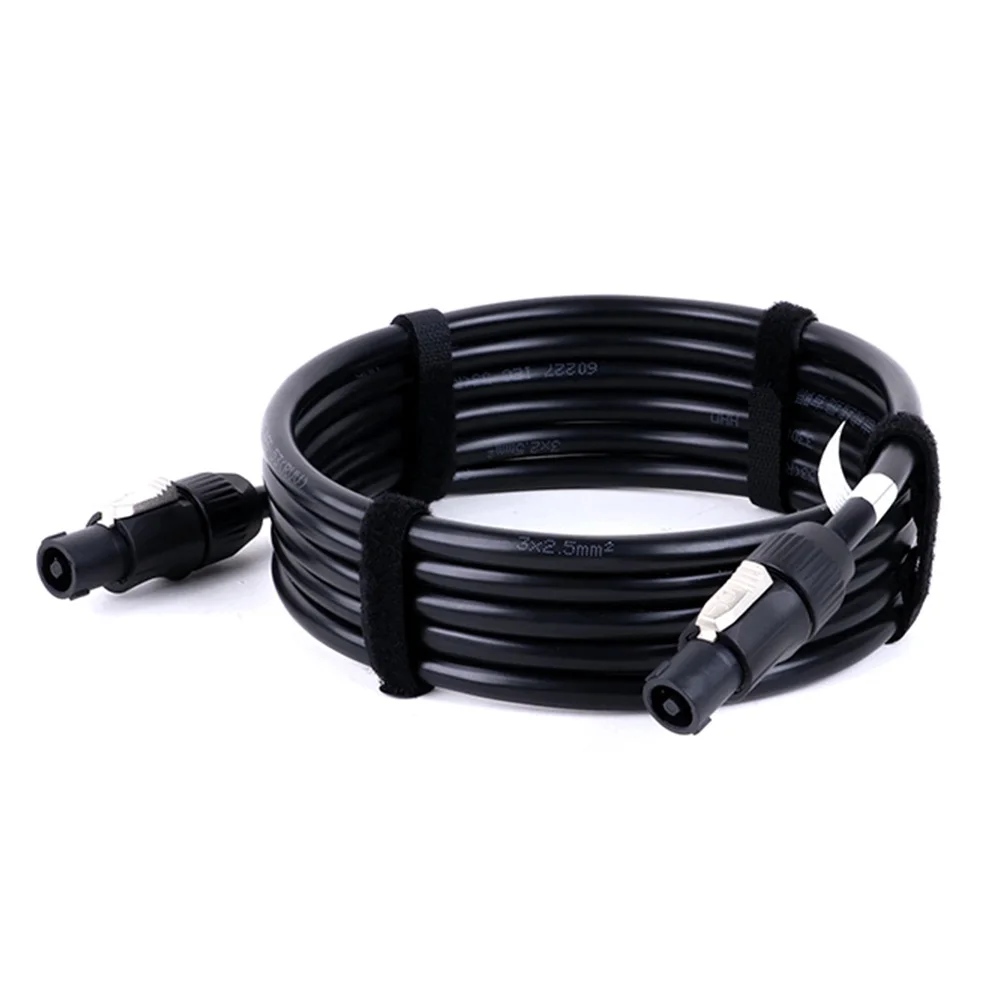 Кабель Speakon водонепроницаемый профессиональный 4-жильный удлинитель динамика с