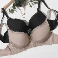 new sexy plus size lace bra ladies embroidered lingerie d cup lingerie push up bra full cup no padded lingerie bra